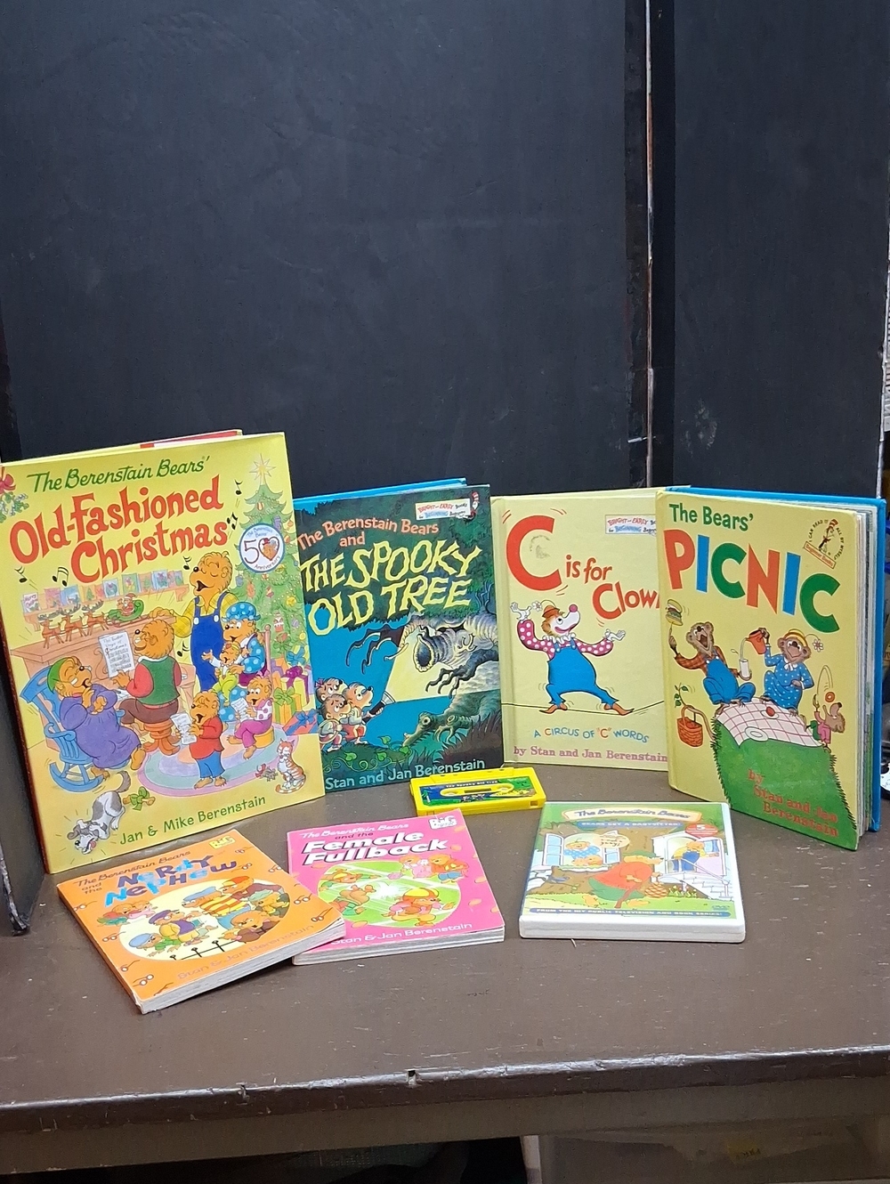 Berenstain Bears Bundle 8 Books, DVD, Tape.‎